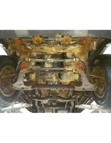 Cubre carter metalico Mitsubishi...