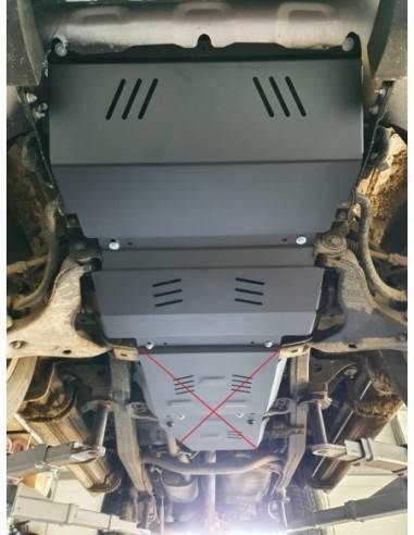 Cubre carter metalico Mitsubishi...