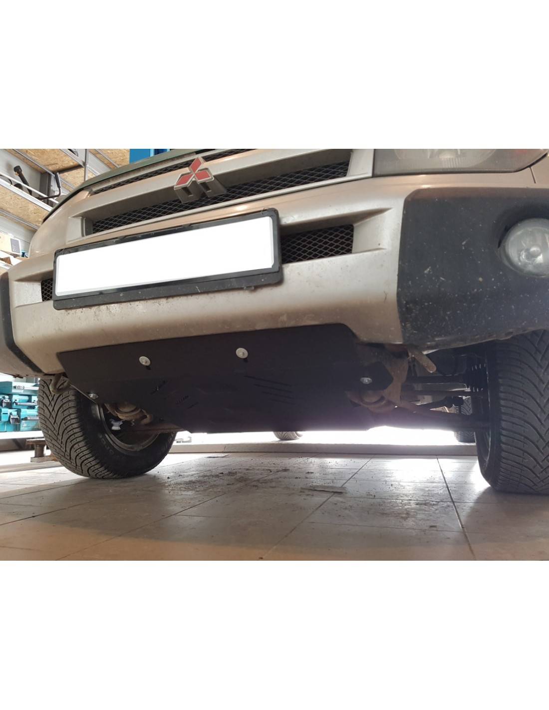 Cubre carter metalico Mitsubishi Montero Pinin Cubre carter metalico Mitsubishi Montero Pinin