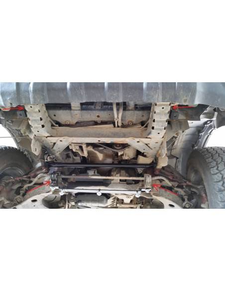 Cubre carter metalico Nissan Navara D22 "16.116" (Desde 1997 hasta 2014)