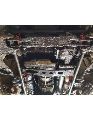 Cubre carter metalico Nissan Terrano...