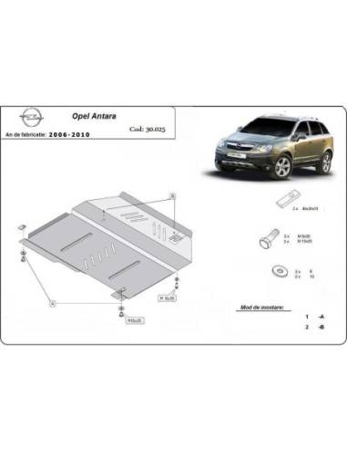 Cubre carter metalico Opel Antara...