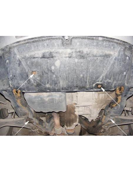 Cubre carter metalico Opel Antara "30.025" (Desde 2006 hasta 2010)
