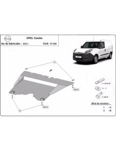 Cubre carter metalico Opel...