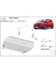 Cubre carter metalico Opel...