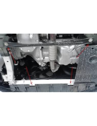 Cubre cárter metálico Opel Corsa E...