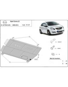 Cubre carter metalico Opel...
