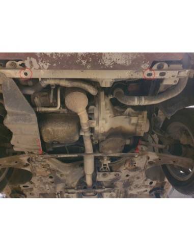 Cubre cárter metálico Opel Corsa D...