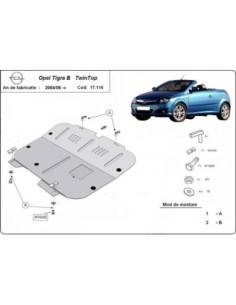 Cubre carter metalico Opel...