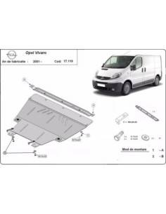 Cubre carter metalico Opel... 2