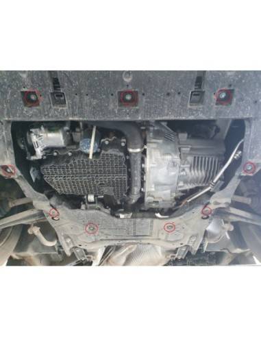 Cubre carter metalico Opel Zafira...