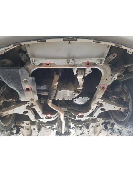 Cubre carter metalico Opel Zafira B "30.115" (Desde 2005 hasta 2011)