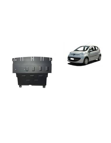Cubre carter metalico Peugeot 107...