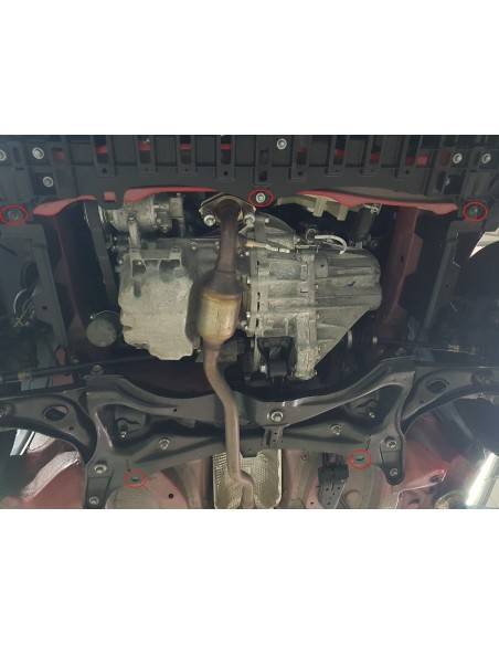 Cubre carter metalico Peugeot 107 "30.219" (Desde 2006 hasta 2014)