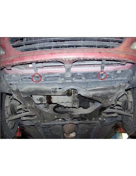 Cubre carter metalico Peugeot 406 "18.128" (Desde 1996 hasta 2004)