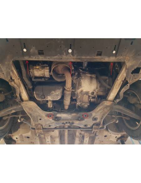 Cubre carter metalico Peugeot 5008 "18.199" (Desde 2009 hasta 2017)