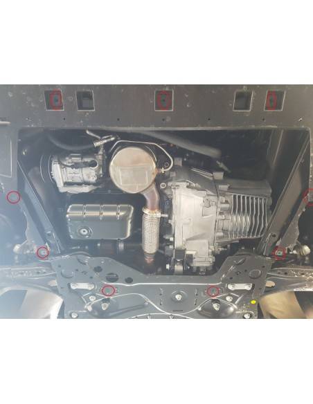 Cubre carter metalico Peugeot Rifter / Partner "17.130" (Desde 2018 hasta 2022)