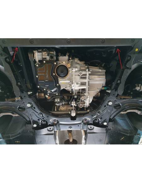 Cubre carter metalico Renault Captur "19.138" (Desde 2019 hasta 2022)