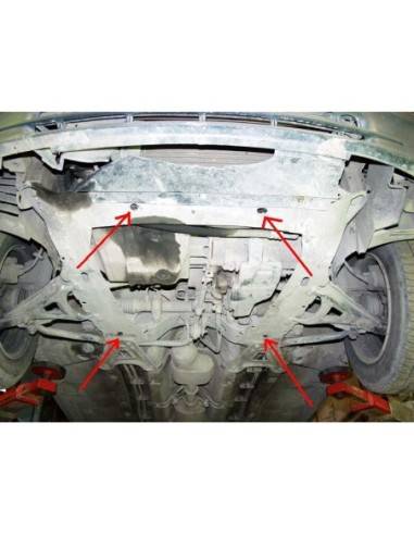 Cubre carter metalico Renault Kangoo...