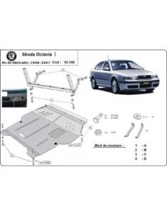 Cubre carter metalico Skoda...