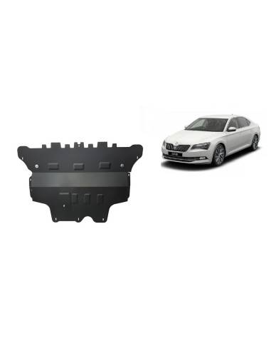 Cubre carter metalico Skoda Superb -...