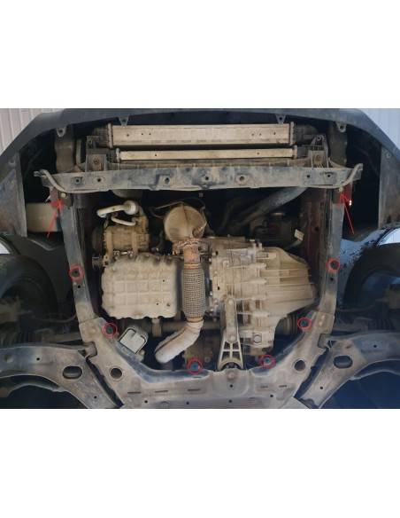 Cubre carter metalico SsangYong Tivoli "20.009" (Desde 2015 hasta 2022)
