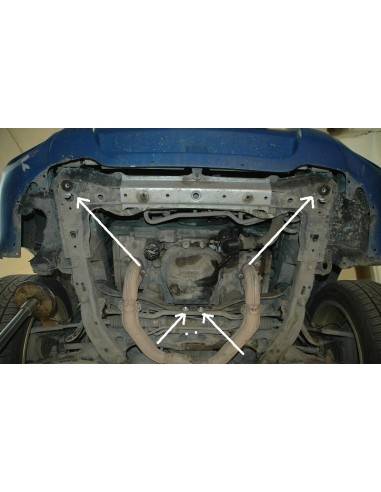 Cubre carter metalico Subaru Forester...