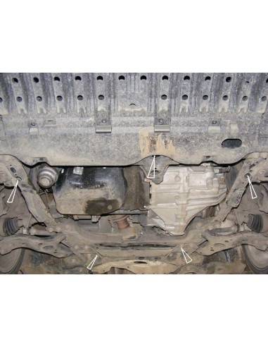 Cubre carter metalico Toyota Avensis...