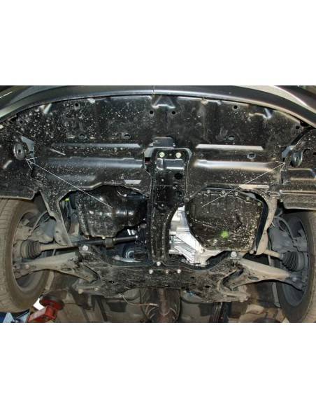 Cubre cárter metálico Toyota Corolla Verso (2002-2008) a medida