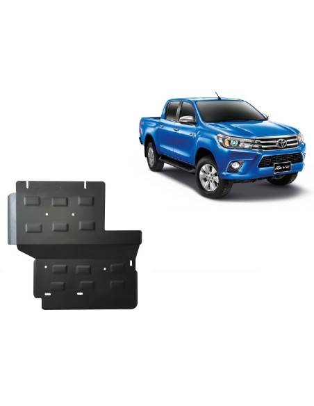 Protección del diferencial Toyota Hilux Revo "00.1792" (Desde 2016 hasta 2021)