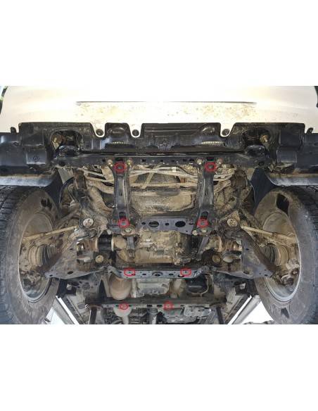 Cubre carter metalico Toyota Hilux Revo "26.1792" (Desde 2016 hasta 2022)