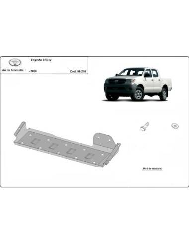 Protección del depósito de combustible Toyota Hilux "99.216" (Desde 2000 hasta 2006)