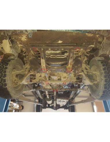 Cubre carter metalico Toyota Hilux...