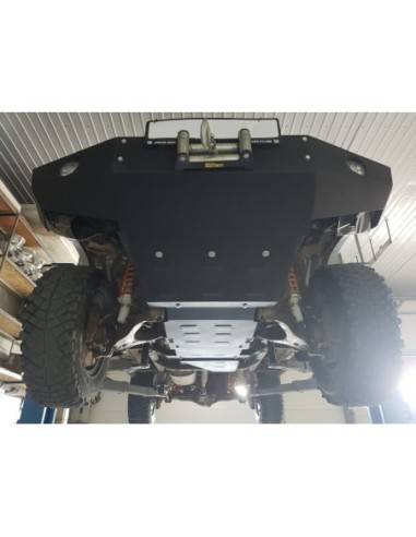 Cubre carter metalico Toyota Land...