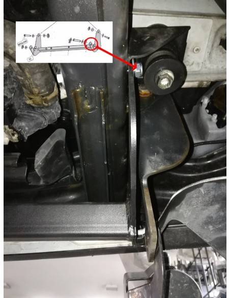 Cubre carter metalico Volkswagen Amarok "27.300" (Desde 2010 hasta 2022)
