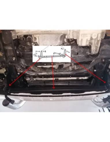 Cubre carter metalico Volkswagen...