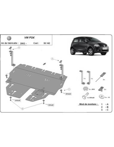 Cubre carter metalico VW Fox "30.142"...