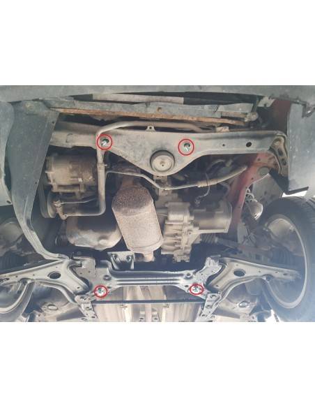 Cubre carter metalico VW Golf 3 "30.143" (Desde 1991 hasta 1998)