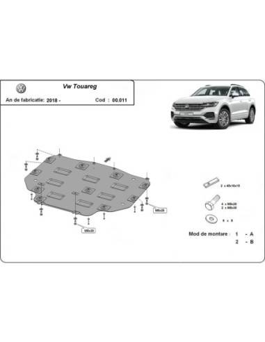 Protección del caja de cambios VW...