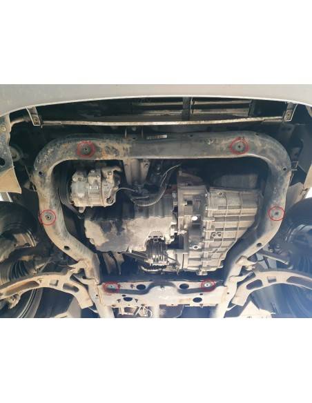 Cubre carter aluminio Volkswagen Transporter T6.1 "27.189ALU" (Desde 2019 hasta 2022)