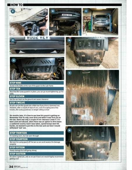 Cubre carter metalico VW Transporter T4 "27.188" (Desde 1990 hasta 2003)