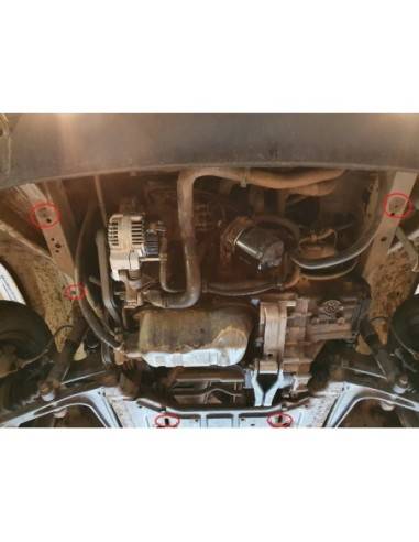 Cubre carter metalico VW Transporter...