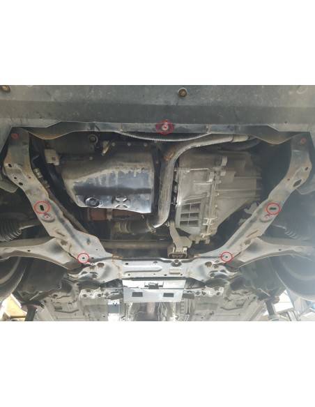 Cubre carter metalico Volvo S60 "30.055" (Desde 2010 hasta 2018)