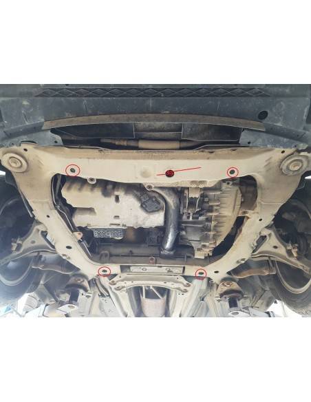 Cubre carter metalico Volvo S80 "28.190" (Desde 1998 hasta 2006)