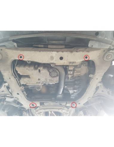 Cubre carter metalico Volvo S80...