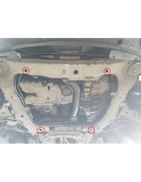 Cubre carter metalico Volvo S80 "28.190" (Desde 1998 hasta 2006)