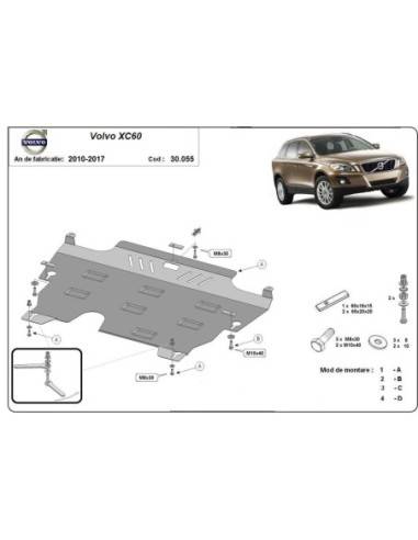Cubre carter metalico Volvo XC60...