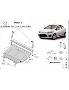 Cubre carter metalico Mazda...
