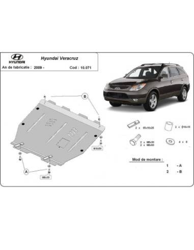 Cubre carter metalico Hyundai...