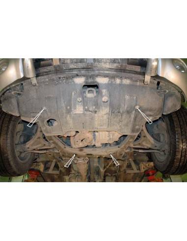 Cubre carter metalico Hyundai...